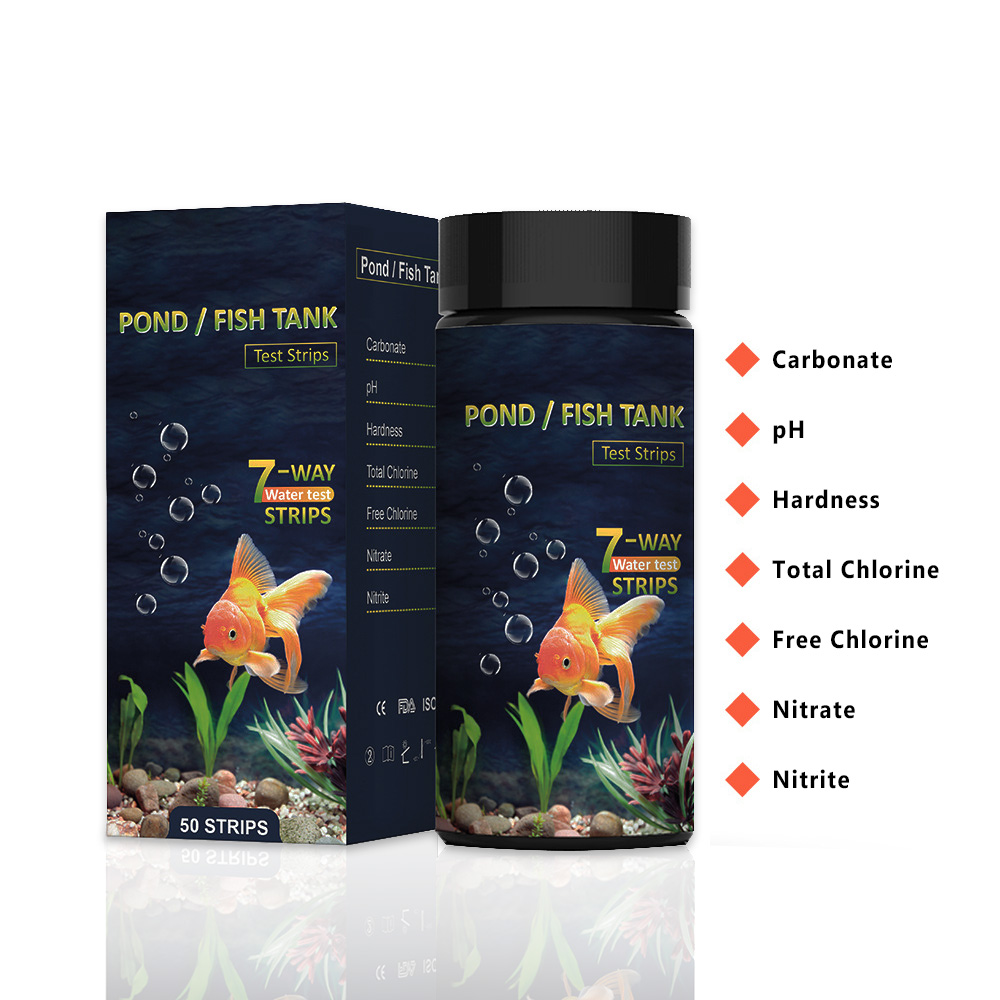 Water Testing Kit - 7 في 1 شرائط اختبار حوض
