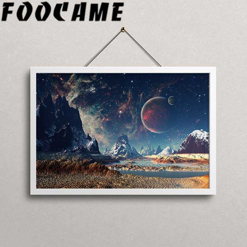 Andromeda-Space Galaxy Stars م - مراجعة Star Map Poster وسعره