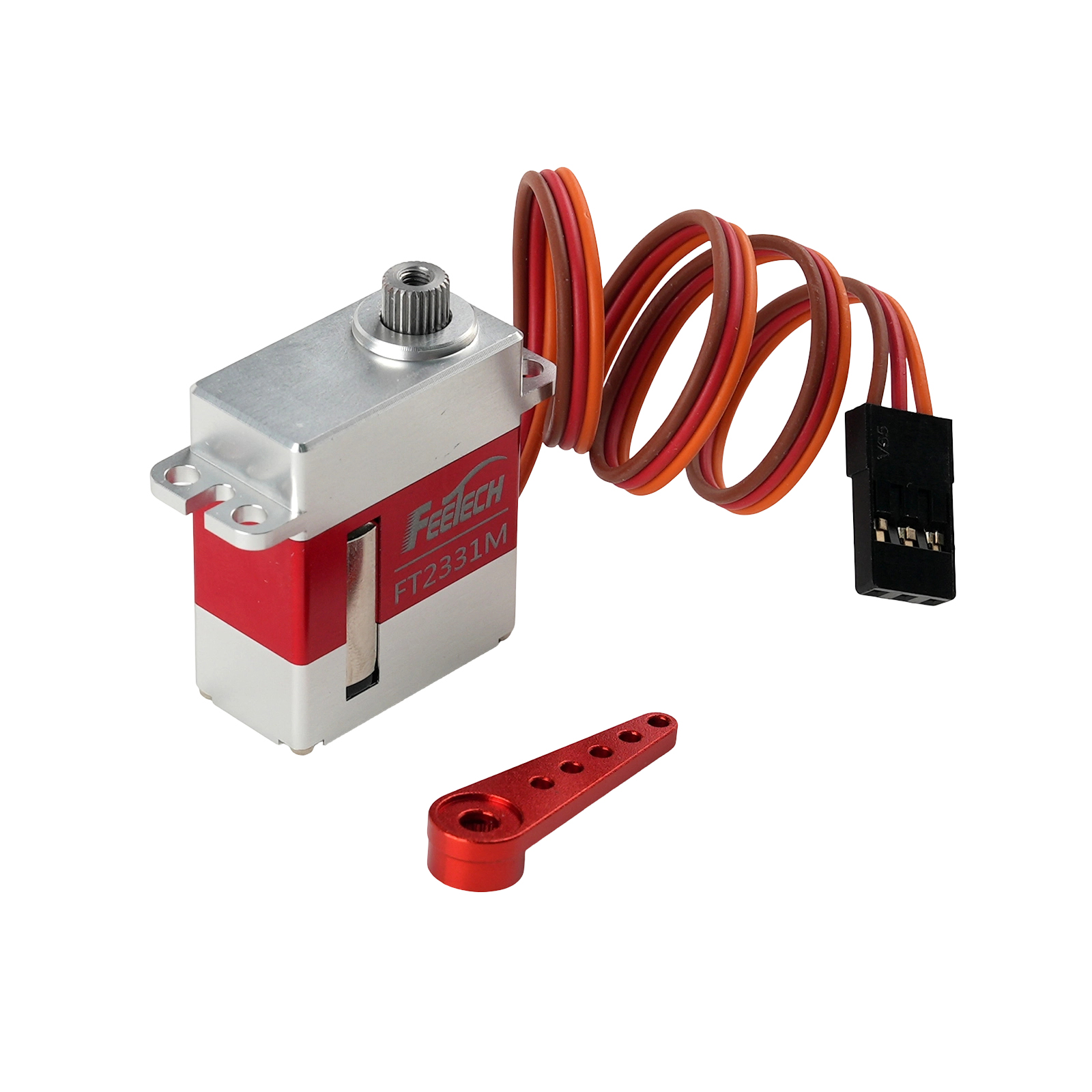 محرك سيرفو رقمي صغير FT2331M ب - مراجعة Robot Arm Motor وسعره